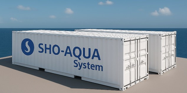 SHO-AQUA standard model, two containers